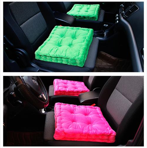 冬季單片汽車坐墊車內(nèi)飾品裝飾用品超市保暖毛絨車用單個通用座墊